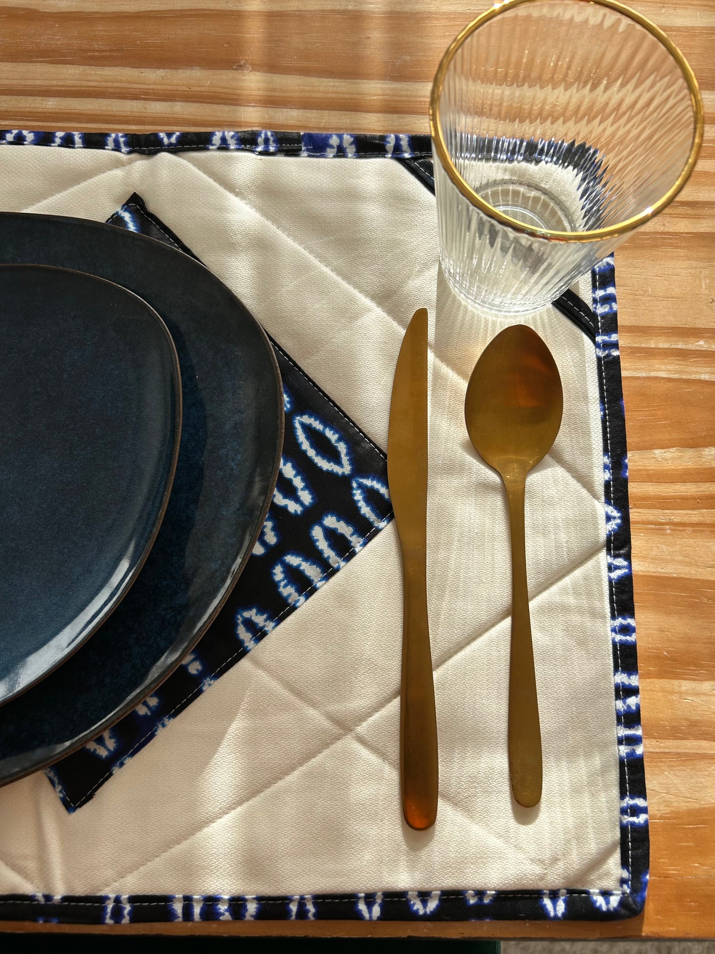Set de table collection TITA Indigo