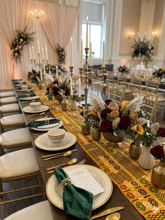 Créer une table Afro chic