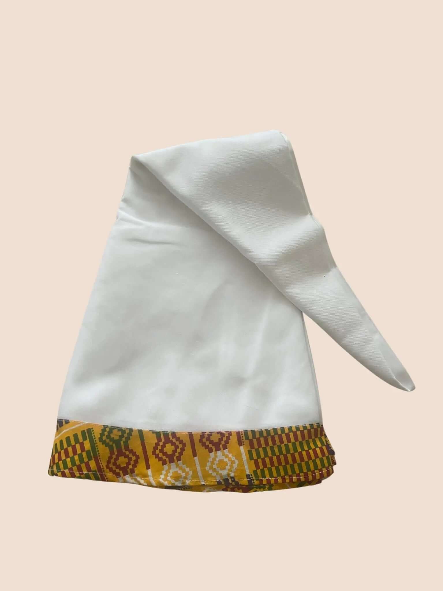 Nappe de table wax Kente Keur Nani, en tissu africain authentique, aux motifs vibrants et colorés, parfaite pour une décoration élégante et traditionnelle